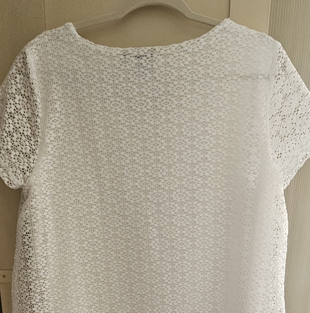 Rafaella White Lace Top